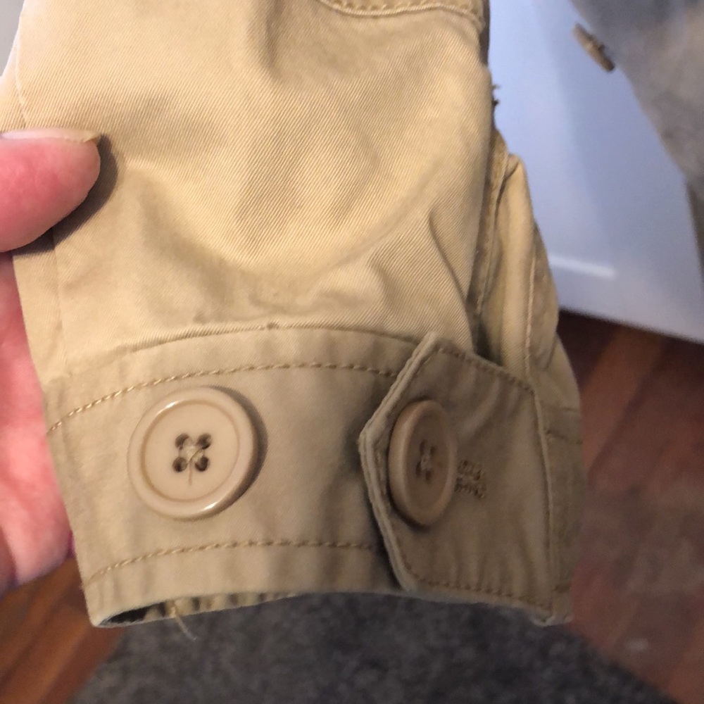 J. Crew Tan Utility Jacket. Size 8 - Picture 15 of 15